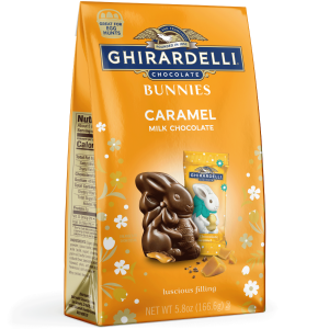 ghirardelli Milk Chocolate Caramel Bunnies 5.8oz Bag