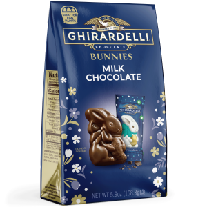 ghirardelli Milk Chocolate Bunnies 5.9oz Bag