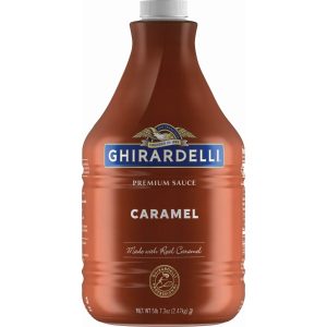 ghirardelli Caramel Sauce Pump Bottle Case (6 ct / 87.3 oz. ea)