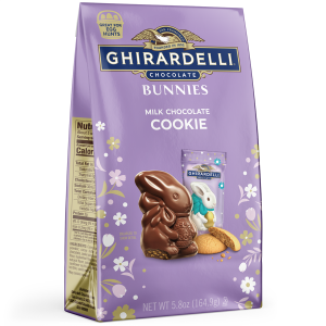 ghirardelli Milk Chocolate Cookie Bunnies 5.8oz Bag