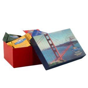 ghirardelli San Francisco Golden Gate Gift Box 18 SQUARES