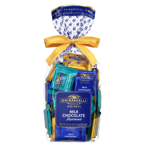 ghirardelli Milk Chocolate Assorted SQUARES Gift Bag 2lb