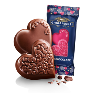ghirardelli Milk Chocolate Hearts Case Pack (500 ct)